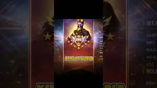 FREE FIRE KING OF WORLD IN BR RANK