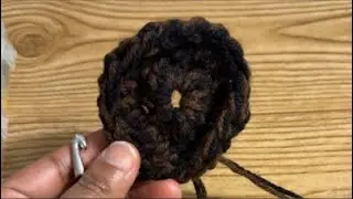 Crocheting a hat