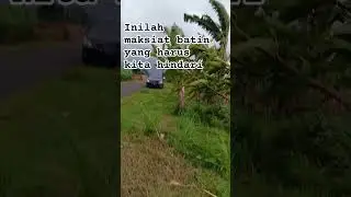 maksiat batin yang harus dihindari