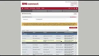 Bniconnect Profile update