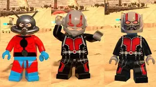 Evolution of Ant man In Lego Video Games W / Mod