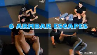 6 ARMBAR ESCAPES
