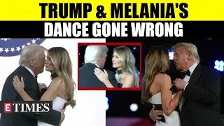 Donald Trump & Melania's Awkward Inauguration Dance Sparks Chaos; Sudden Moves, Uneasy Glances