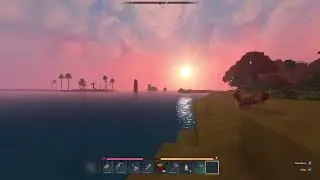 My First Sunset in Hytale!
