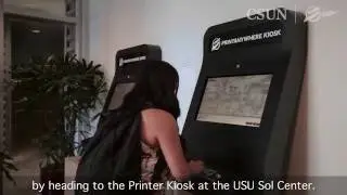 Wireless Printing at the USU: Mobile Upload