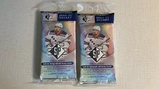 2020-21 SP Hockey Hanger Pack Opening