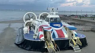 Hovertravel get blown side ways aggressively