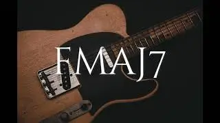 2 Chord Backing Track - Am-Fmaj7 65bpm Pentatonic scale practice track guitar