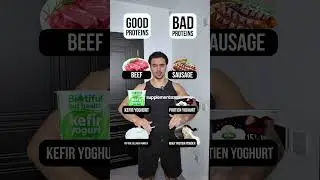 Полезные белки против вредных белков 🥩 #фитнес #белок #шорты