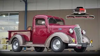 Custom Restoration 1937 Chevrolet Pickup Small Block Automatic Rack and Pinion Steering SOLD