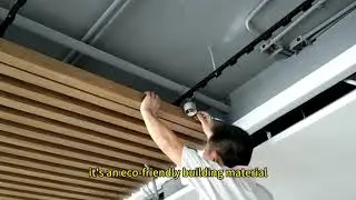 Show you wpc ceiling installation