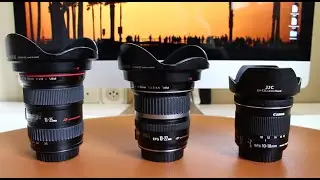 Canon EF-S 10-18mm vs 10-22mm vs EF 16-35mm | Comparativa gran angulares