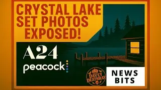 Crystal Lake Set Photos EXPOSED! 🏕️ Friday the 13th Prequel Reveals Campground, Cabins & Docks