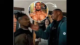 Larry Wheels Slaps A Boxer To Defend His Wife !!