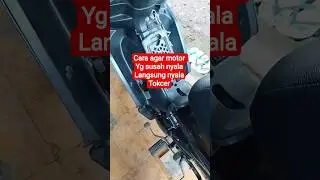 cara agar motor  tokcer nyala#cara #tutorial #tutorialyoutubeshorts #otomotif #@Aria-y82