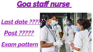 Goa staff nurse vacancy 2021@UNIQUENURSINGACHIEVERS