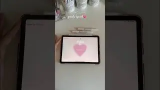 pink ipad setup 💗☁️  #backtoschool #ipadsetup #ipadair4