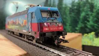 Bernd's MoBa: Unboxing M&auml;rklin 36648 Elektrolokomotive Baureihe 185.2  G&uuml;nni G&uuml;terzug
