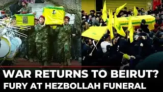 Lebanon Funeral LIVE: Israel Kills Hezbollah Commander in 1st Beirut Strike in Months | Middle East