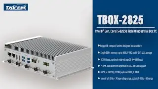 Intel 8th Gen. Core i5-8265U Rugged Industrial Box PC (TBOX-2825)