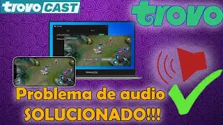 #trovo #trovocast COMO hacer DIRECTOS en TROVO con celular TROVOCAST problema de audio SOLUCIONADO
