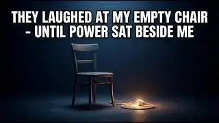They Laughed at My Empty Chair&mdash;Until Power Sat Beside Me&rdquo;