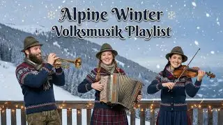 Alpine Winter Volksmusik Playlist ❄️ Romantic & Festive Christmas Songs