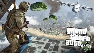 FRANKLIN JOIN MILITARY TO KILL TERRORIST | GTA V GAMEPLAY