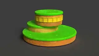 Model Renders for Nintendo Inspired Environment