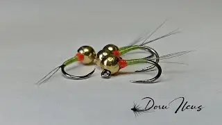 Fly tying : Lite Olive Perdigon Nymph