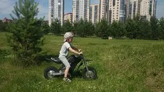 мотоцикл из гироскутера KIB Cross V3. 2WD