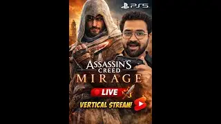 Assassin&rsquo;s Creed Mirage PS5 LIVE ⚔️ Vertical Stream | Gaming Shorts Style