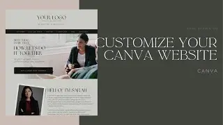 Customizing Your Canva Website Template