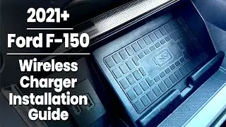 Ford F-150 2021+ &mdash; Руководство по установке беспроводного зарядного устройства &mdash; Infotainment.com