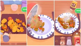 THE COOK | COOKING 3D GAMES #10 | All levels gameplay Walkthrough iOS/Android #Shorts