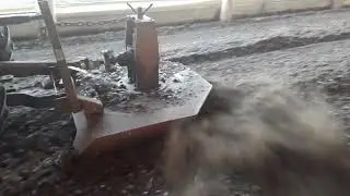 Preparado a cama de frango para remontar mas um   lote