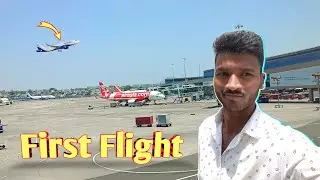 First Flight || Ranchi To Mumbai ✈️ Garib Chandan Vlog #firstflight