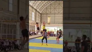 Khmer volleyball player style.