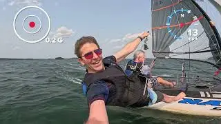 MASSIVE Sailing Crash on Lake Lanier + Nacra 500 Wipeout Caught on Camera