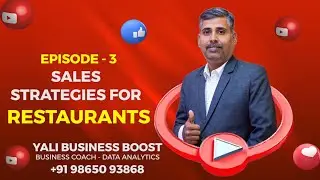Boost Your Restaurant Sales with These 3 Simple Strategies!| Business Coach in Coimbatore | Madurai