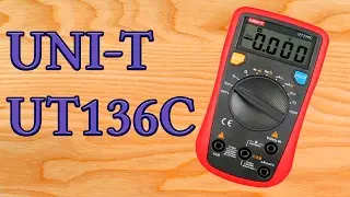 UNI-T UT136C Auto Range Digital Multimeter. Распаковка. Unpacking.
