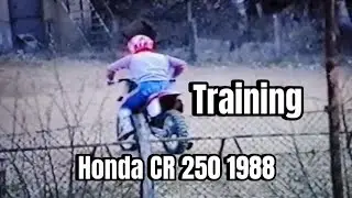 Training motocross Valmamera Asti - Honda cr 250 1988🔥🤘