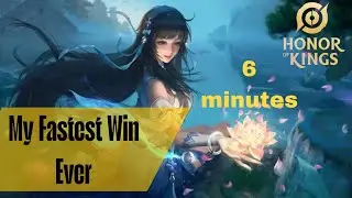 Honor of Kings | Kemenangan paling cepat selama main game ini !!! 