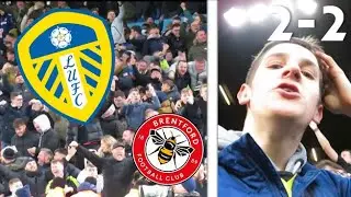 *LEEDS LIMBS* | LATE BAMFORD EQUALISER | ELLAND ROAD ATMOSPHERE | LEEDS UNITED 2-2 BRENTFORD | VLOG
