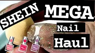 SHEIN MEGA NAIL HAUL 2021! -  DIY NINJA