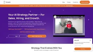StratAI | AI based Business Strategy Partner | Built in Bubble.io