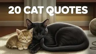 Cat Wisdom: 20 Inspirational Quotes for a Purrfect Life