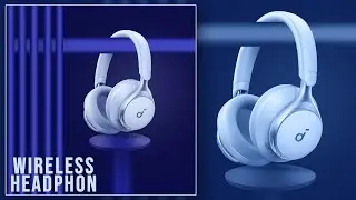 Social Media Headphone Post Design in Photoshop | E-commerce Banner Design | Photoshop Tutorial