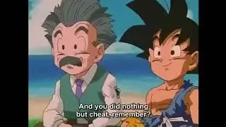 Doppiaggio JAP di Dragon Ball GT - Goku Saluta Crilin per l'ultima Volta 