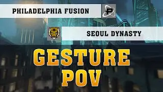 GESTURE ROADHOG POV ● Philadelphia Fusion Vs Seoul Dynasty ● Grand Finals Weekend ● [2K] OWL POV